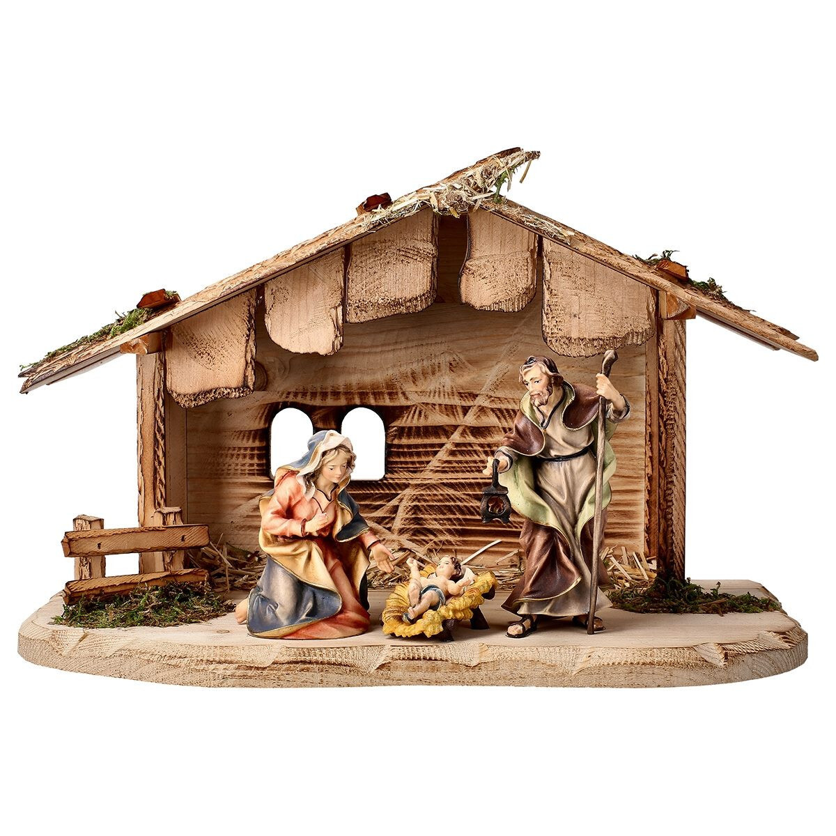 Hand Carved Nativities from Italy