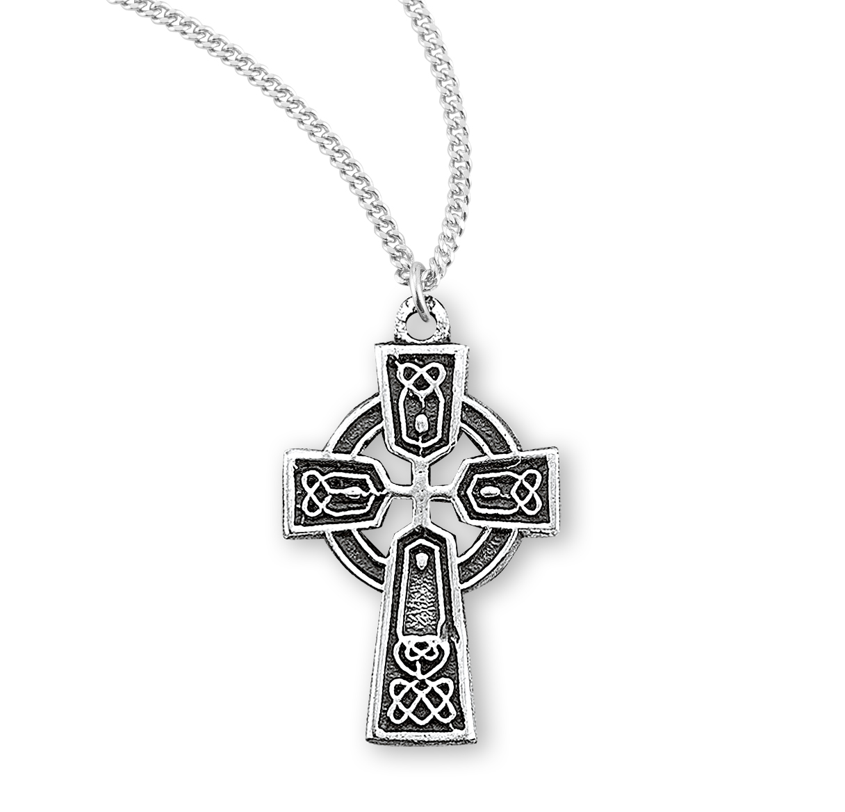 Irish Celtic Cross Pendant 