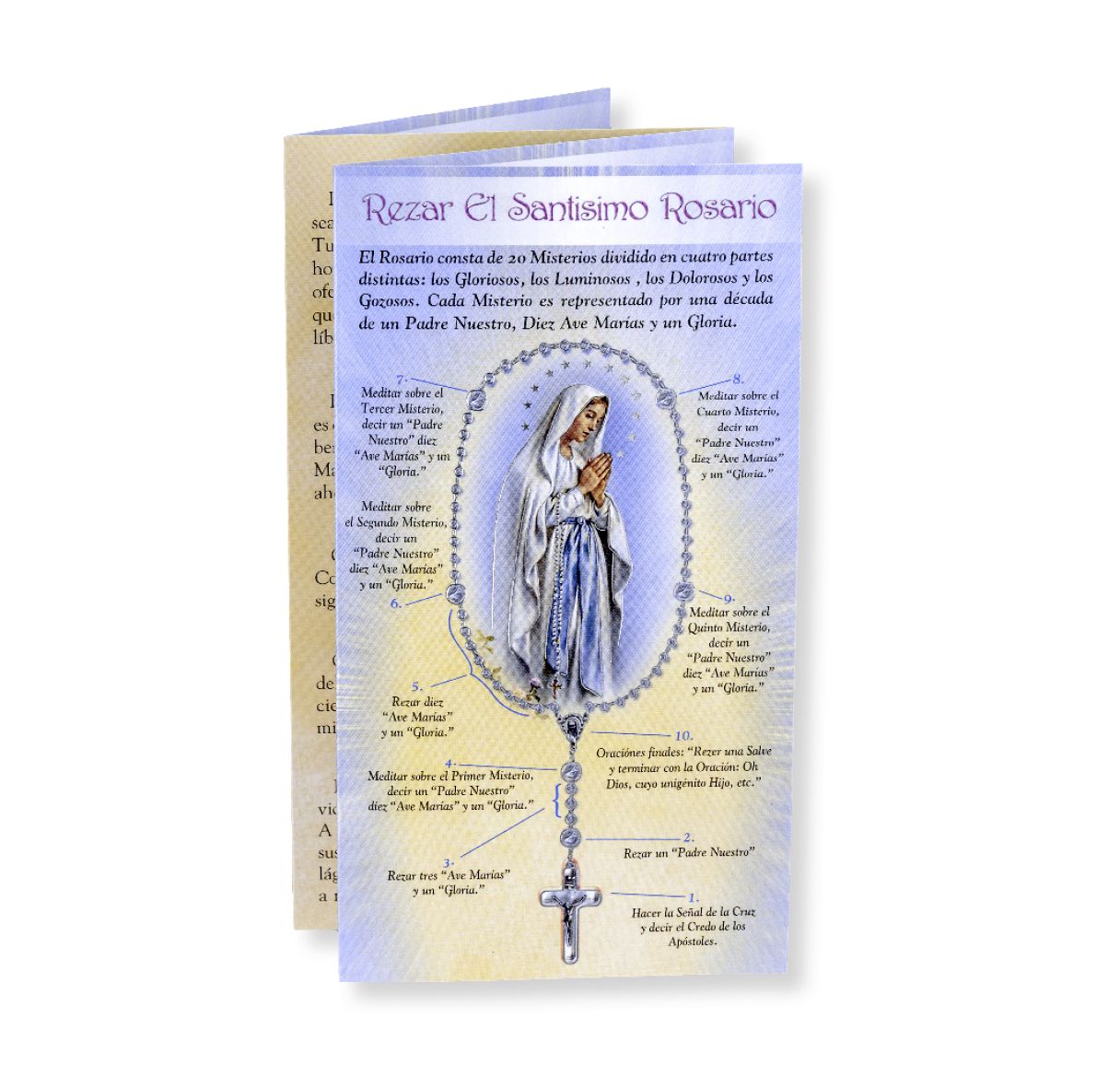 rezar-el-santisimo-rosario-pray-the-rosary-pamphlet-spanish-laminated-heavy-stock-holy-land-art-company-llc