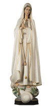 #736 Our Lady of Fatima Statue | Handmade In Italy - Holy Land Art ...