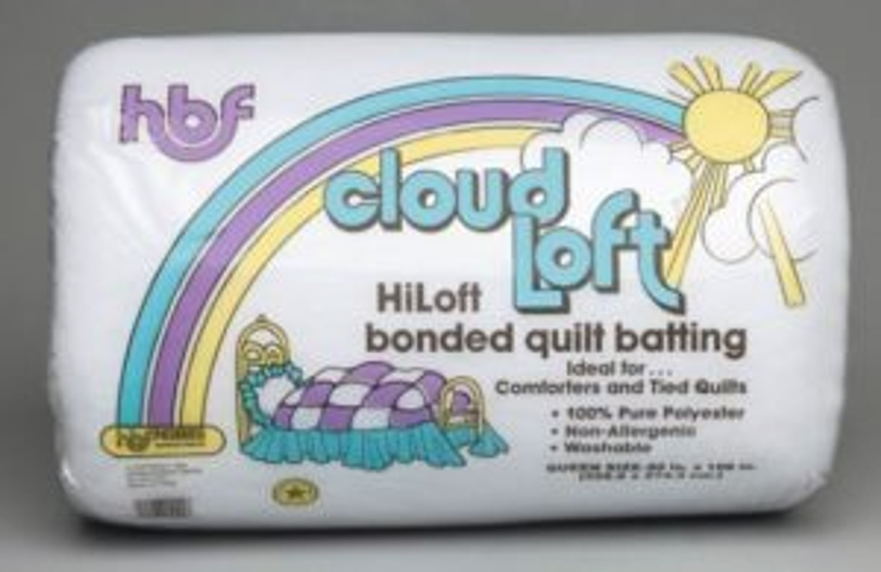 Fairfield Poly-Fil Hi-Loft Bonded Polyester Quilt Batting-Crib