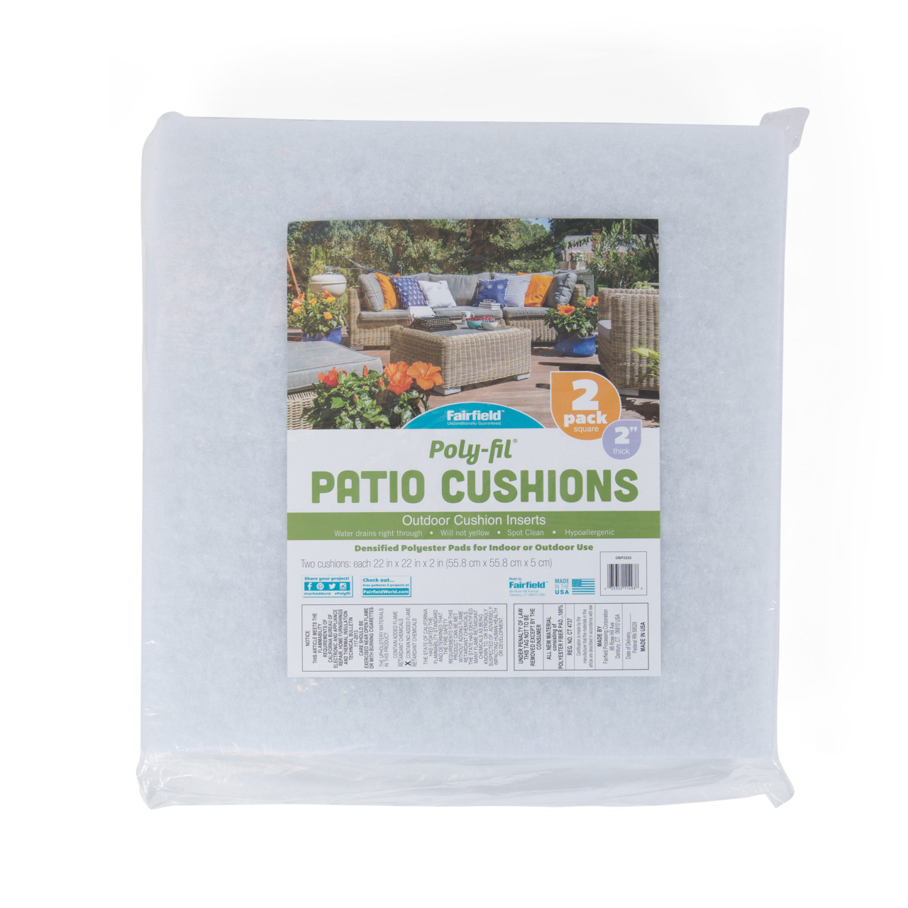 Poly Fil Patio Foam The Quilt Batting Store