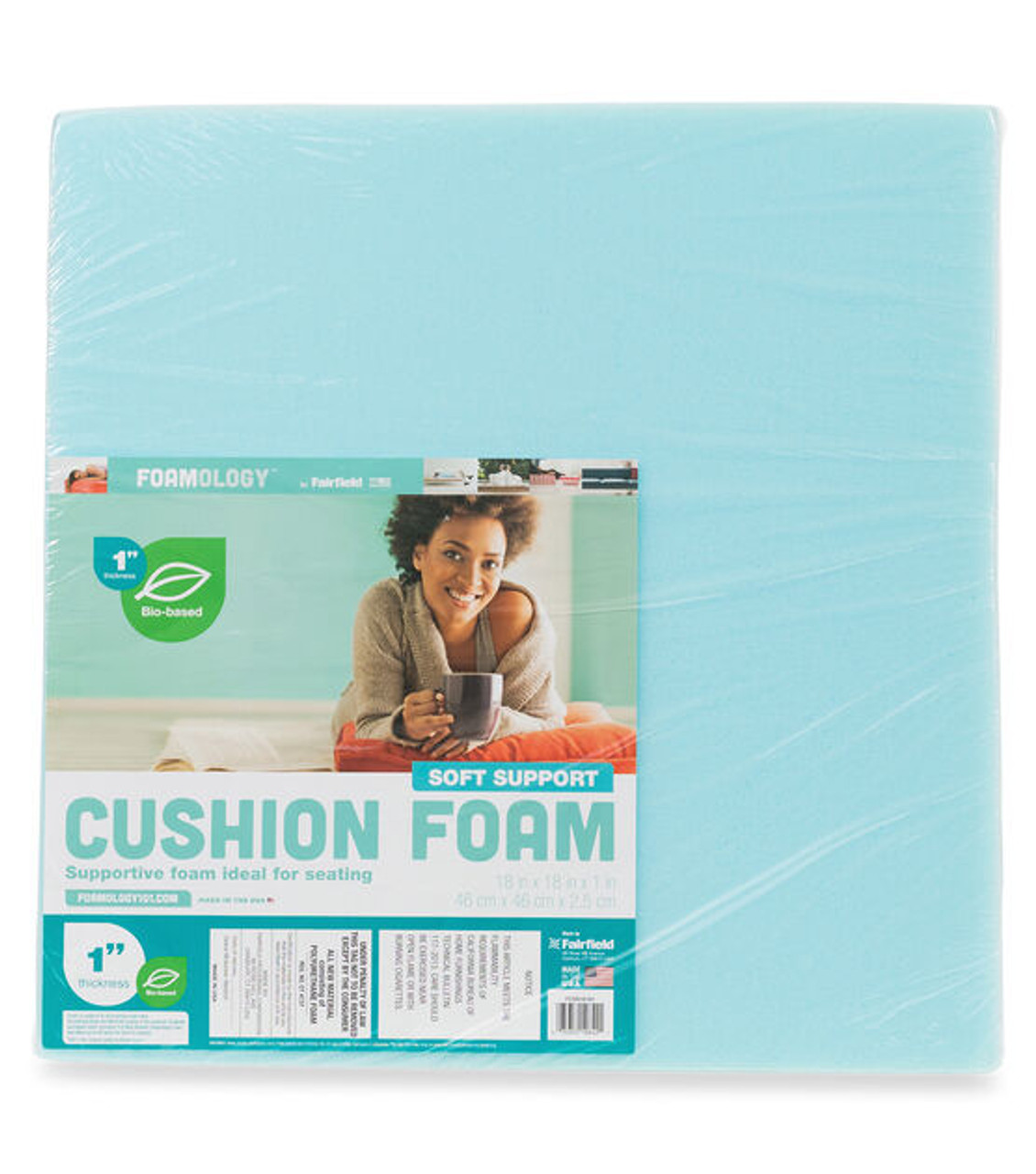 Gel Cushion with Fleece Cover - 18 x 16 x 3