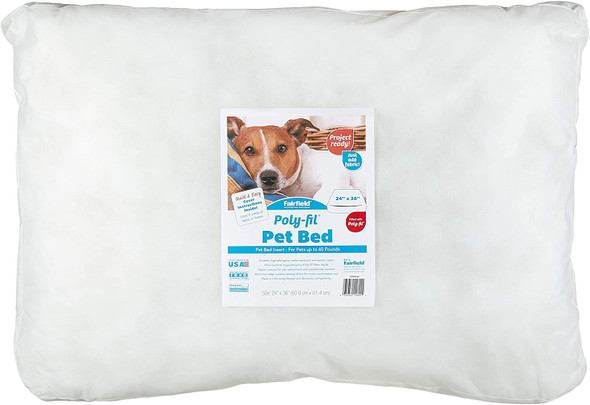 Poly-Fil Basic Pet Bed Insert 24'' x 36'' x 4"