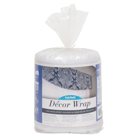 Décor Wrap Upholstery Batting – 10″ x 15 ft package