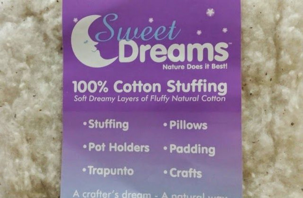 Sweet Dreams 100% Cotton Stuffing, Quilter's Dream #SWEET