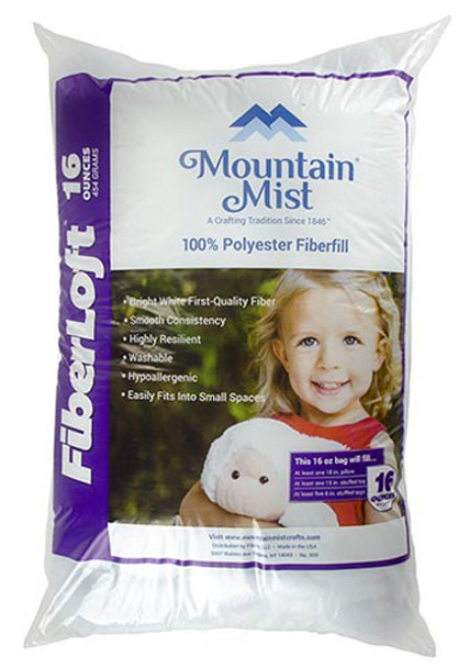 Mountain Mist Fiberloft Polyester Fiberfill stuffing material