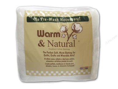 Warm & Natural® Cotton Batting Queen