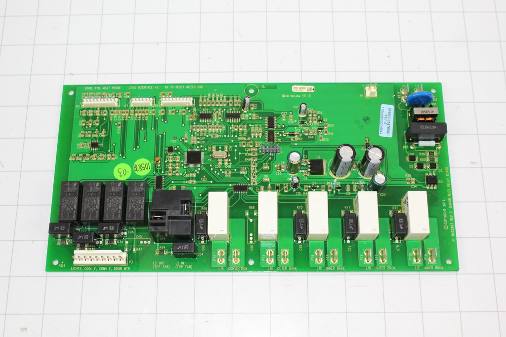 105878-03 - Front Dacor 105878-03 - Relay Board, DYRP36