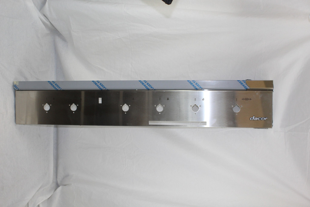 700596E - Front Dacor 700596E - Asy, Control Panel, Etch