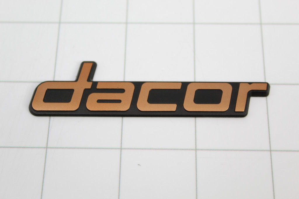 72510CP - Front Dacor 72510CP - DACOR LOGO,SMALL