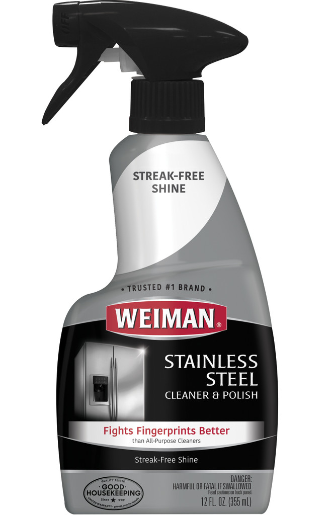 76A - Weiman Stainless Steel Cleaner - 12 FL OZ Spray