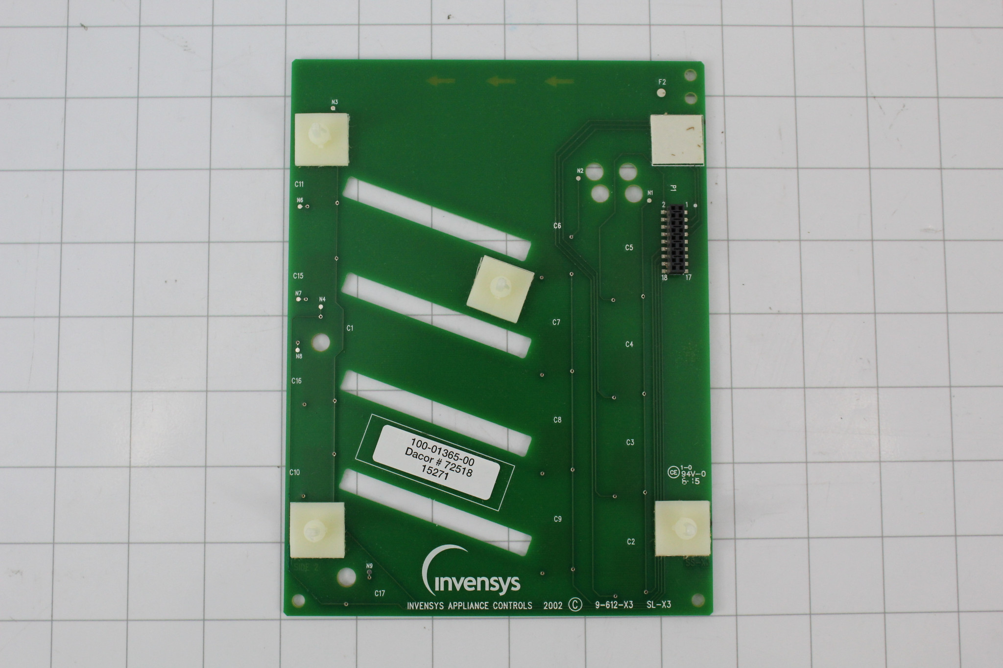 Dacor 72518 - TOUCH BOARD,UPPER,30