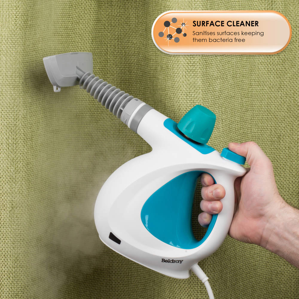Shop 10 In Steam Cleaner |Turquoise| 1000W