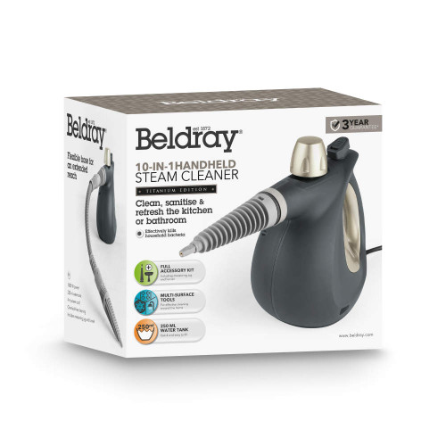 Titanium 10-in-1 Handheld Steam Cleaner - BEL0701TT 5054061509588