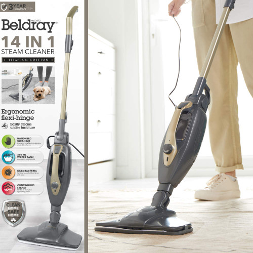 Titanium 14-in-1 Steam Cleaner