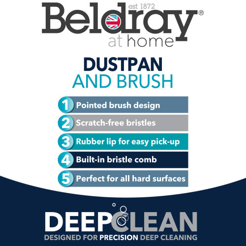Deep Clean Dustpan & Brush Set