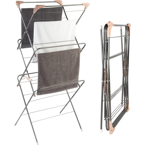 Elegant Clothes Airer - Graphite