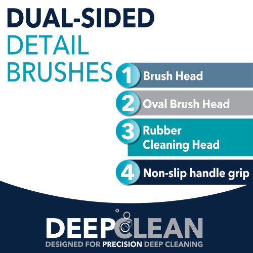 Deep Clean Dual-Sided Detail Brushes - Beldray - LA030124FEU7 - 5054061530124
