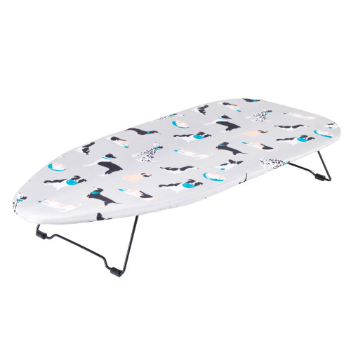 Tabletop Ironing Board - Dog Print