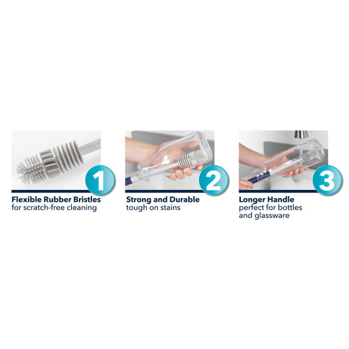 Deep Clean 4-Piece Dish Brush Set