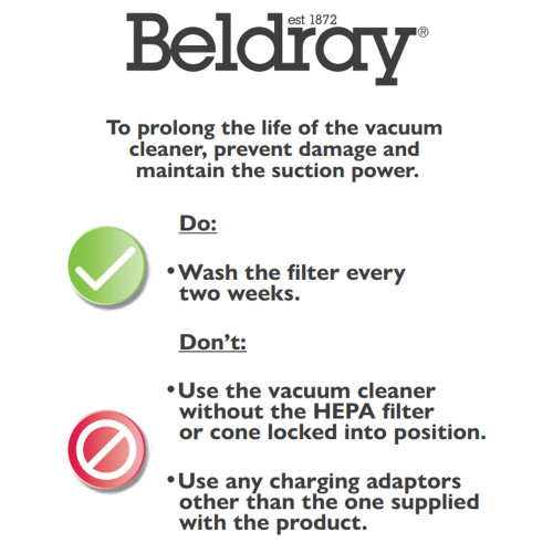 Shop Beldray Revo Cordless Handheld Vacuum Cleaner 11.1V