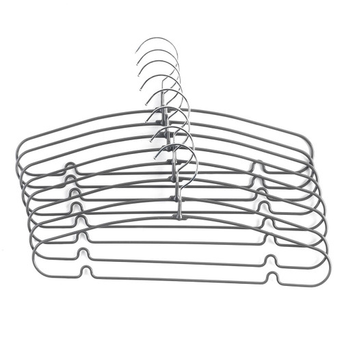 Grey Metal Clothes Hangers – Pack of 8 Beldray  LA063595GRYN 5053191064837