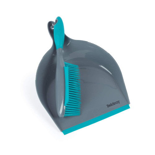 Antibac Pet Plus+ Rubber Head Dustpan & Brush Set