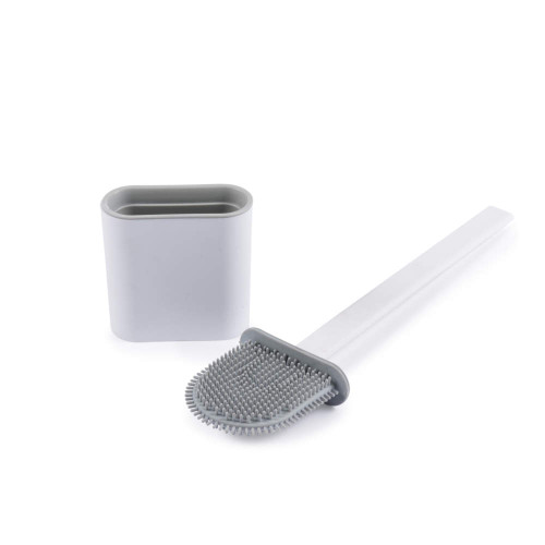 Slim Toilet Brush - White