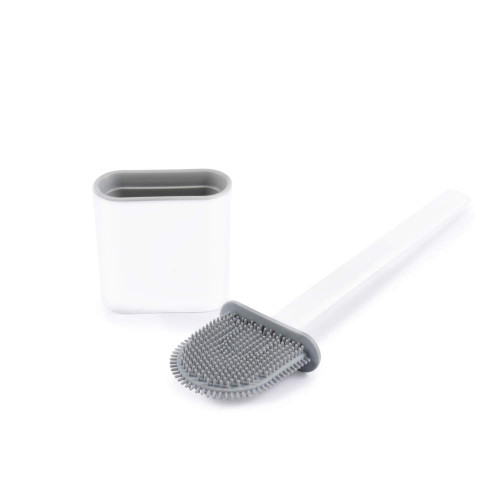 Slim Toilet Brush - White