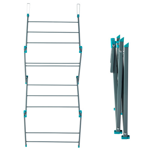 Compact Overdoor Clothes Airer | 5 Metres Of Drying Space Beldray  LA081117EU7 5053191081117