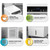 Digital 6 Litre Air Cooler - White