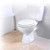Wooden MDF Toilet Seat - White