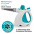 10-in-1 Handheld Steam Cleaner - Turquoise