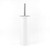 White Toilet Brush & Holder