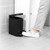 Bathroom Pedal Bin – Soft-Close Lid, 5 L Capacity, Black