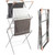 Elegant Clothes Airer - Graphite