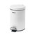 Round Pedal Bin - White - LA038098WHT 5053191038234