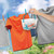 Laundry Basket & Clothes Pegs Set