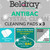 Pack of 12 AntiBac Crystal Clean Scrubber Cleaning Pads Beldray  COMBO-8618 5054061539073