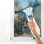 Cordless Rechargeable Window Vacuum Cleaner Turquoise / Titanium