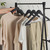 Black Wooden Clothes Hangers – Pack of 5 Beldray  LA034276BLKFEU7 5054061534283