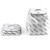 Pack of two synthetic vacuum cleaner bags with cardboard fitting