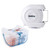 Retractable Clothes Line, 48 Pegs & Basket Set
