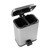 Dual Compartment Bin – Stainless Steel