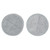 Set of 2 Grey Cleaning Pads for Beldray BEL01047 Spinmax Cordless Floor Cleaner Beldray  BEL01047-SP-04 5054061106350