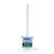Slim Toilet Brush - White