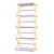 4 Tier Folding Clothes Airer – Bamboo, 15kg