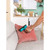 Blue and black pet hair remover roller, angled view