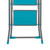 Set of 2 Portable Step Ladders, Turquoise/Grey Beldray  COMBO-5209 5054061286601